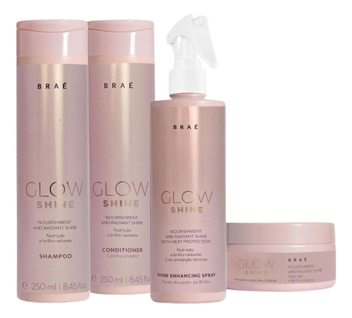 Braé Glow Shine Shampoo 250ml