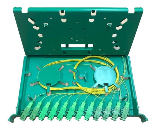 Odf Pachera Fo 48 Puertos Con Cassete Pigtails Y Acopladores