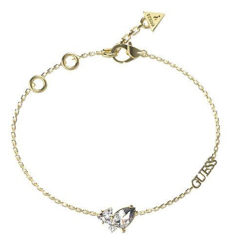 Pulsera Brazalete Wonderlights Mujer Marca Guess Color Dorado Diámetro 9 Cm Largo 18 Cm