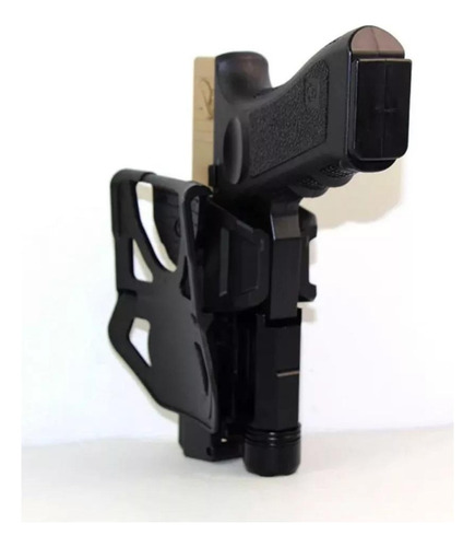 Coldre Glock G17 G22 Tático Uso Com Lanterna Olight Valkyrie