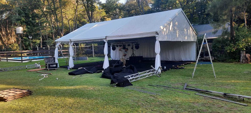 Imagen 5 de 10 de Alquiler Carpa Transparente, Cristal, Carpas Estructurales