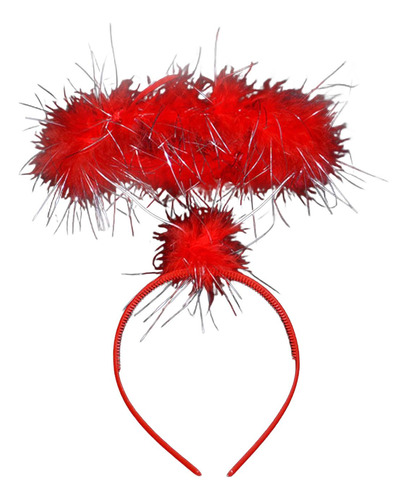 Diadema De Ángel Rojo, Accesorios De Disfraz De Ángel,