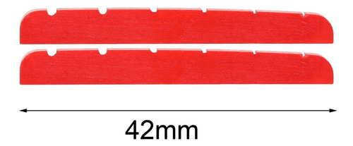 2 Sillín De Para Guitarra Eléctrica, 2 Uds., Rojo