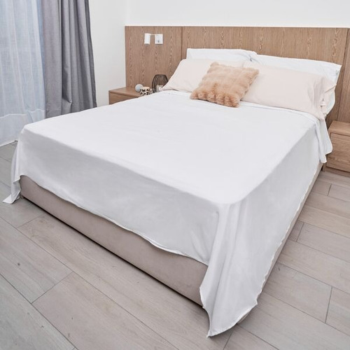Juego Sábanas 1200 H King Size Hotelera Cotton Touch Premium