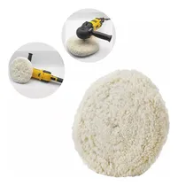 Comprar Borla De Lana Doble Cara 100% Lana Para Pulir Con Pulidor