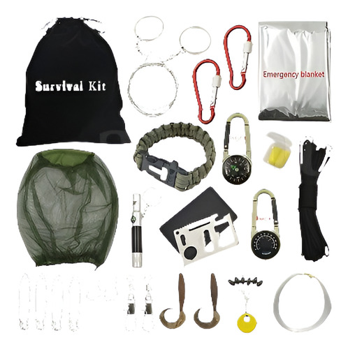 Kits De Supervivencia De Emergencia Para Acampar Al Aire Lib