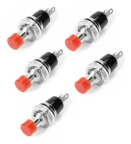 Comprar 5 Pcs Suiche Pulsador Sin Retención Pbs-110 Para Arduino