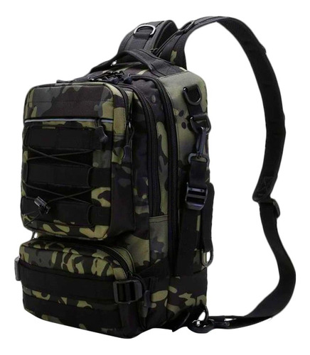 Morral Táctico Militar 2 En 1 Bolso Manos Libres Mrr21