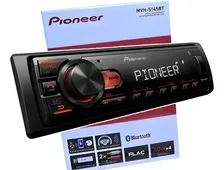 Pioneer Mvh-s145bt 1 Din Bt Usb 50wx4 Display Va Lcd