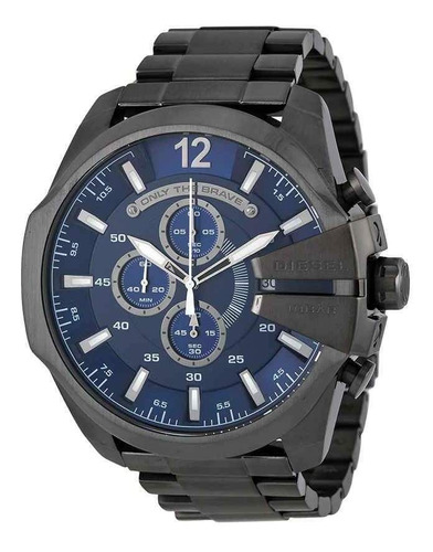 Reloj Diesel Mega Chief Dz4329 De Acero Inox. Para Hombre