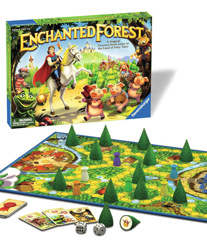 Juego De Mesa Para Niños/el Bosque Encantado