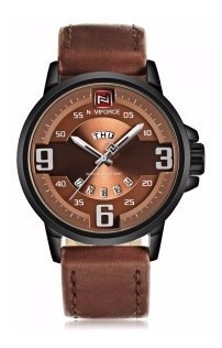 Relógio Masculino Esporte Fino Naviforce Com Frete Grátis
