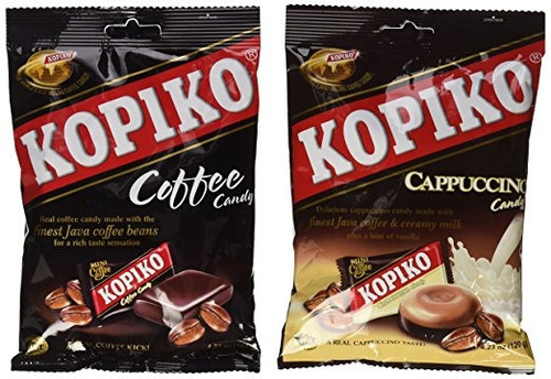 Kopiko Caramelo Variety Pack (café Y Capuchino)