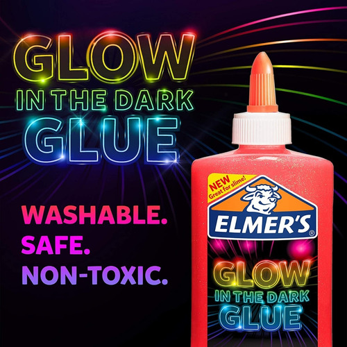 Pegamento Brilla En La Oscuridad Para Hacer Slime Elmer's