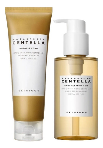 Skin1004 Double Cleansing Duo Oil 200ml + Foam 125ml