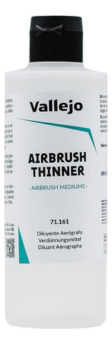 Diluyente Aerógrafo Vallejo 71161 Airbush Auxiliares 200 Ml