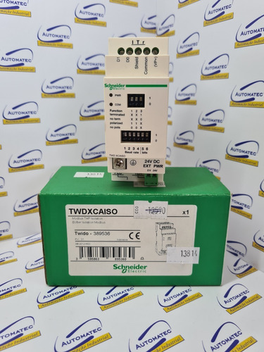 Tap De Isolacao Modbus Twido Twdxcaiso Power 24v Schneider