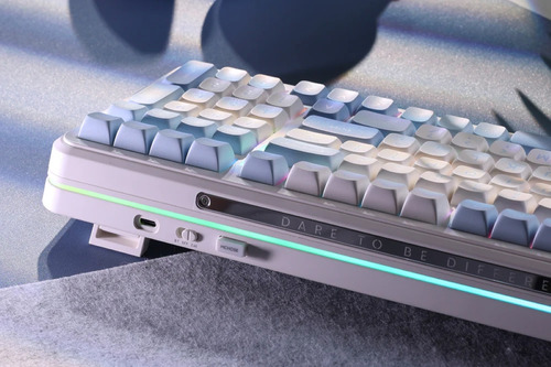 Teclado Mecanico Mchose K99 Rgb Bluetooth 98% Win Mac Teclado Esmerald Green Mck993 Idioma Inglês Us Internacional