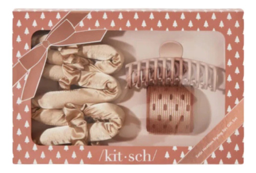 Set De Rizado Para Cabello Sin Calor Marca Kitsch 5 Piezas Satin