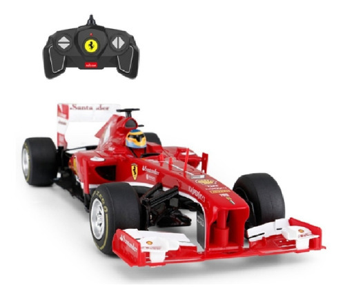 Carro De Controle Remoto Ferrari Fórmula 1 7 Funç. 1/18 Cor Vermelho