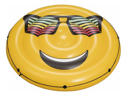 Isla Flotante Emoji Inflable 1.88mts Bestway Ploppy.3 380829