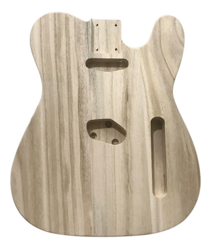 Tipo De Madera Pulida Guitarra Eléctrica Barril Diy Cuerpo