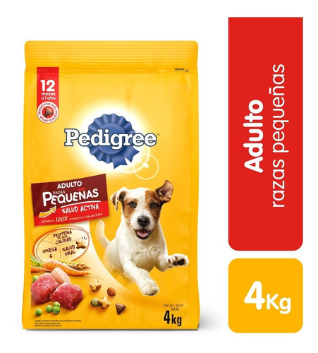 Alimento Para Perro Pedigree Raza Pequeña X 4kg