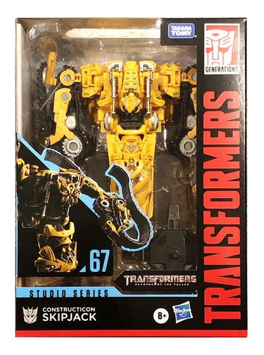 Transformers Studio Series 67 Voyager Class Skipjack Hasbro