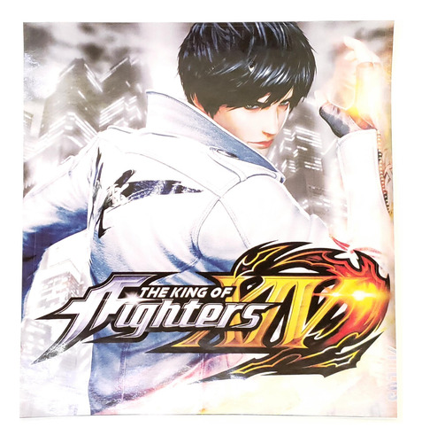 Adesivo Skin Para Xbox 360 Slim The King Of Fighters 14 Kof