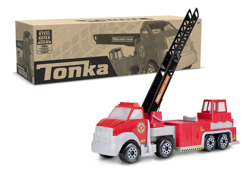 Tonka Steel Classics Camión De Bomberos Grande / C