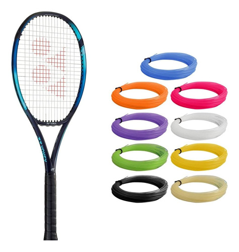 Raqueta De Tenis Yonex Ezone 98+ Azul Cielo De 7ª Generación