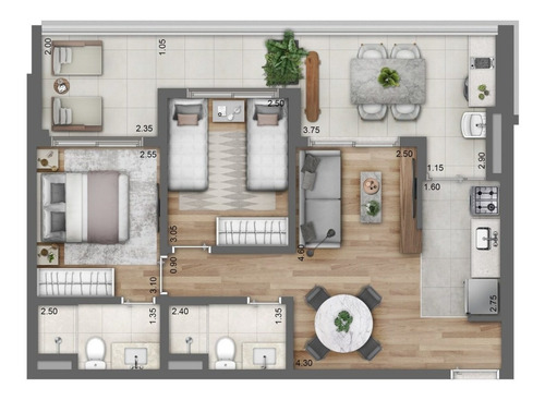 Imagem 15 de 19 de Apartamento - Ap04732 - 68432697