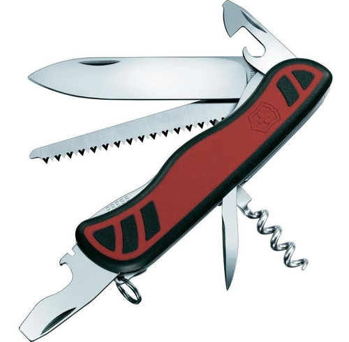 Cortaplumas Victorinox Forester Roja / Negra 10 Uso 0.8361.c