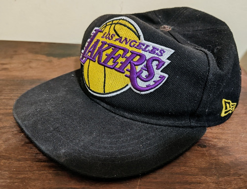 Angeles Lakers New Era Gorra Original Usada (Usado)