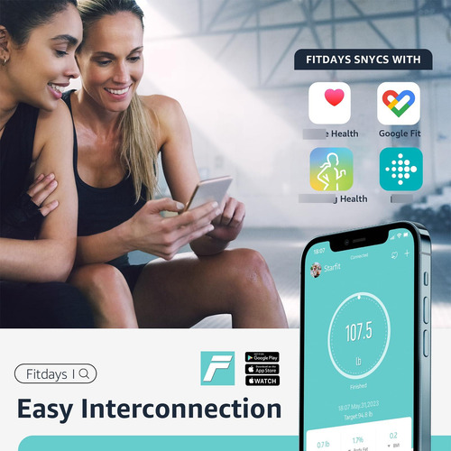 Báscula Digital Para Baño Analizador De Composición Corporal Color