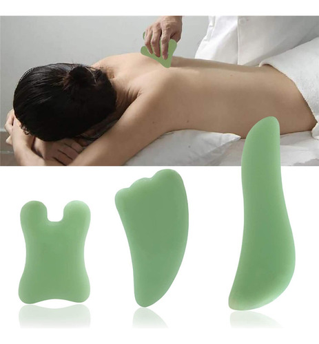 Gua Sha Raspado Jade Guasha Raspado Herramientas De Masaje