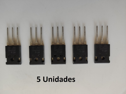 5 Unidades Transistor Igbt Stgw60v60df Gw60v60df Original