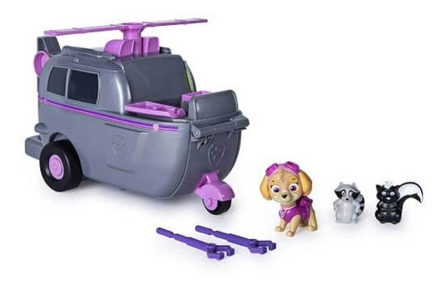 Patrulha Canina Carrinho De Resgate Playset 2x1 - Sunny 1386