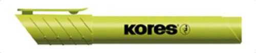 12pzs Resaltador K-marker Xh12 Amarillo - Kores 360014 /v