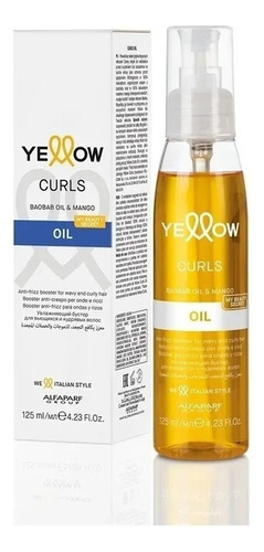 Aceite Yellow Curls Oil Para Rizos 120ml