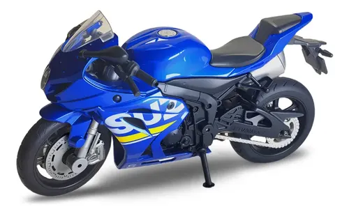 Mnqc Motocicleta Suzuki Gsx-r1000 Azul 1:18 Metal | Parcelamento