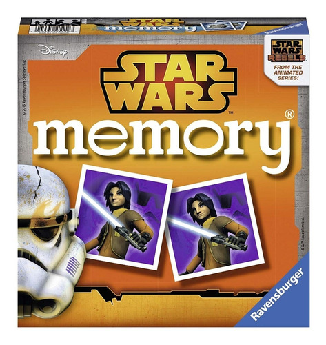 Ravensburger Memory Star Wars Rebel Disney Memorama Juego