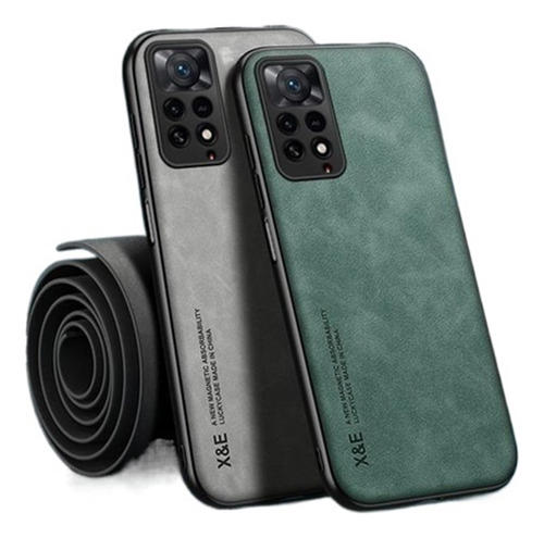 Funda Magnética De Cuero De Lujo Para Xiaomi Redmi Poco