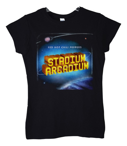 Polera Mujer Red Hot Rhcp Stadium Arcadium Rock Abominatron