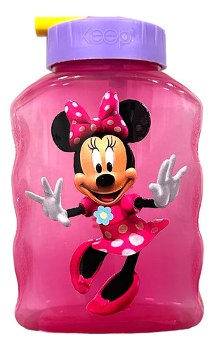 Botella Toma Jugo Minnie Mouse - Kido 250ml Niños Libre Bpa