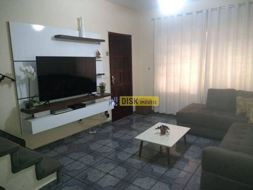 Imagem 3 de 28 de Sobrado Com 3 Dormitórios À Venda, 154 M² Por R$ 550.000 - Vila Gonçalves - São Bernardo Do Campo/sp - So0782