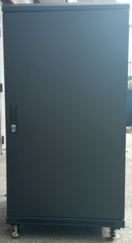 Imagen 3 de 8 de Rack Gabinete De Piso 22u Con Ruedas Y Llave Linkbasic