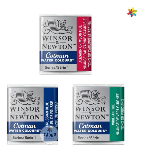Pastillas De Acuarela Cotman Winsor & Newton!! Barrio Norte.