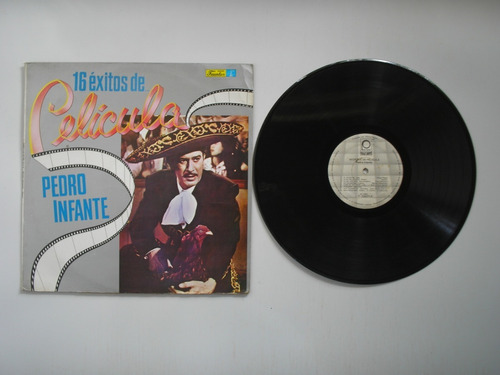 Lp Vinilo Pedro Infante 16 Exitos De Pelicula Colombia 1990