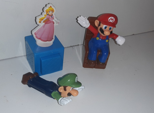 Lote Mario Bros, Luiggi, Princesa, Nintendo